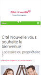 Mobile Screenshot of citenouvelle.fr
